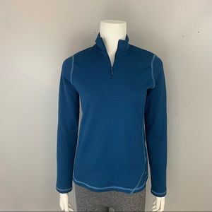 Far West 1/4 Zip Waffle Knit Base Layer Shirt